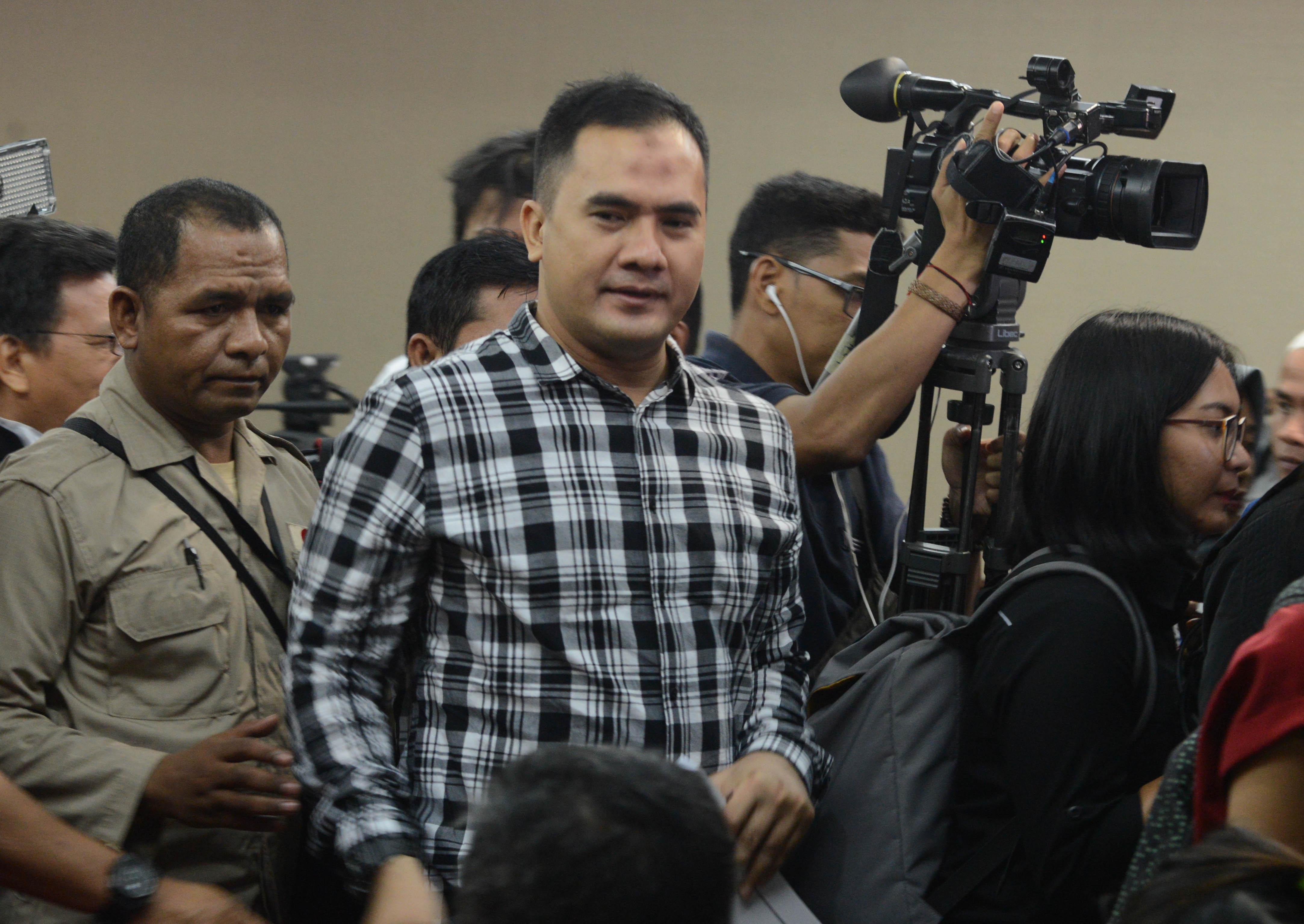 Terpidana kasus suap panitera Pengadilan Negeri Jakarta Utara Saipul Jamil