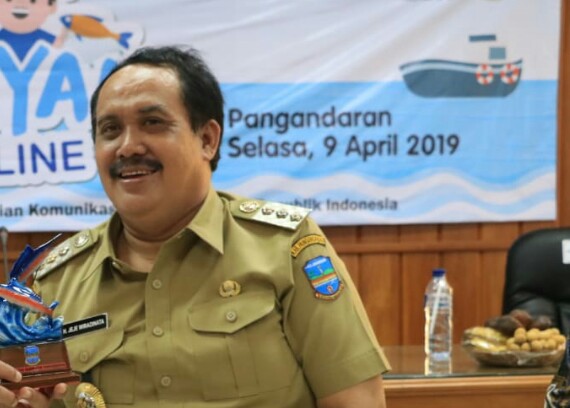 Bupati Pangandaran Jeje Wiradinata