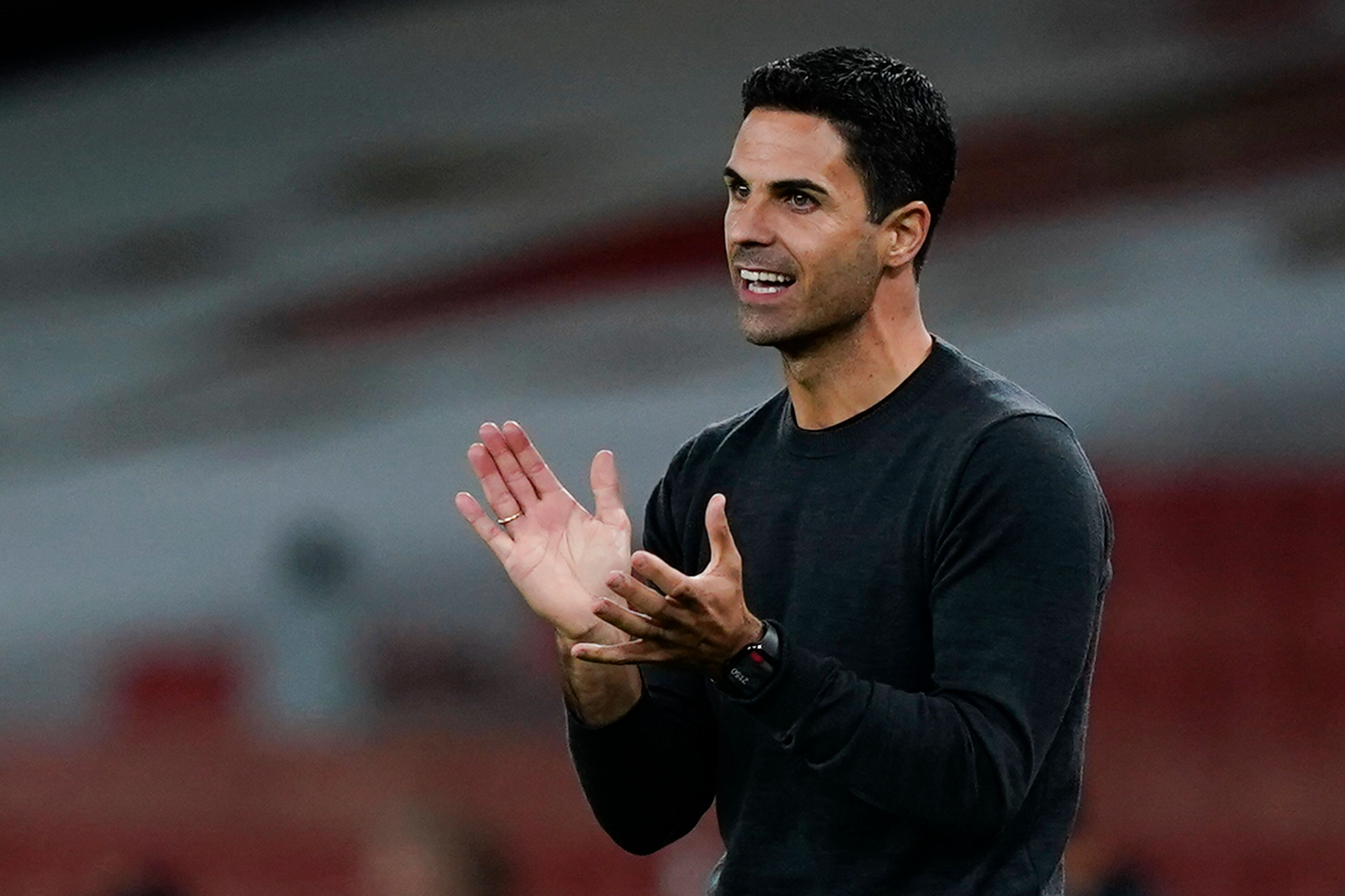 Pelatih Arsenal Mikel Arteta 