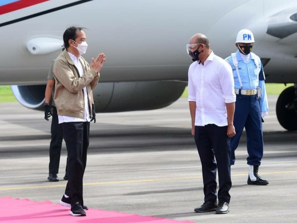 Lawatan Presiden Jokowi Ke Kabupaten Sumba Tengah dan Kabupaten Sikka, NTT, Selasa (23/2).