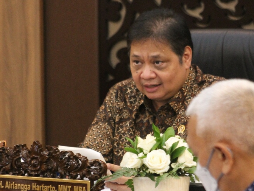 Menteri Koordinator Bidang Perekonomian Airlangga Hartarto.