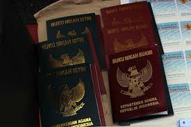 Ilustrasi buku nikah