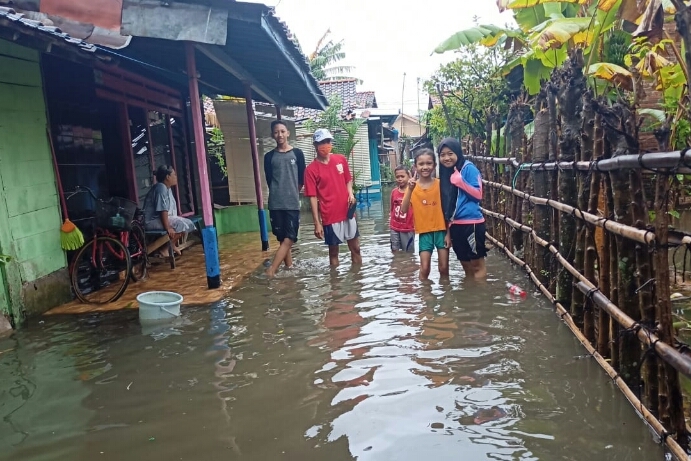 Banjir di Pekalongan.