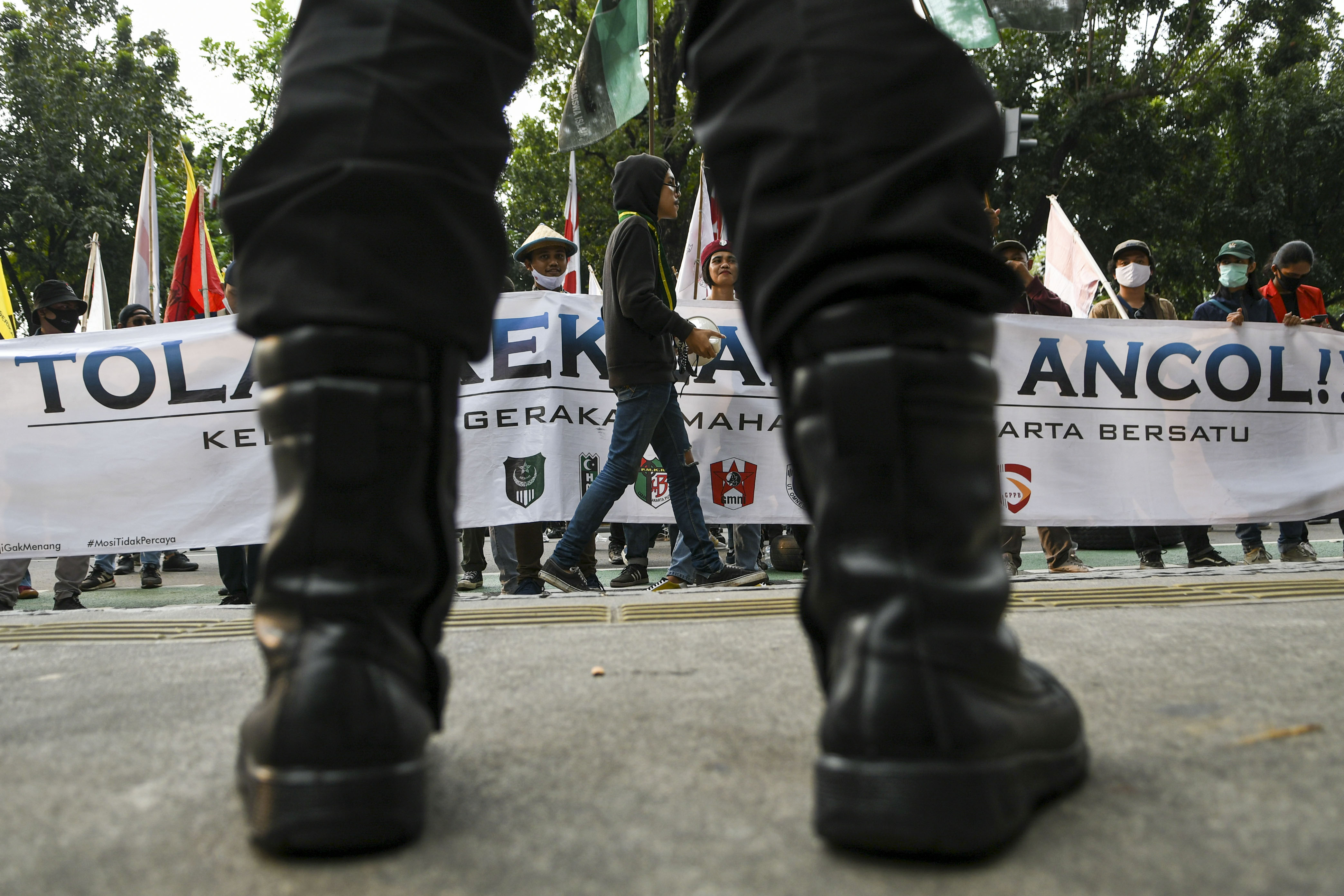 Aksi penolakan reklamasi ancol