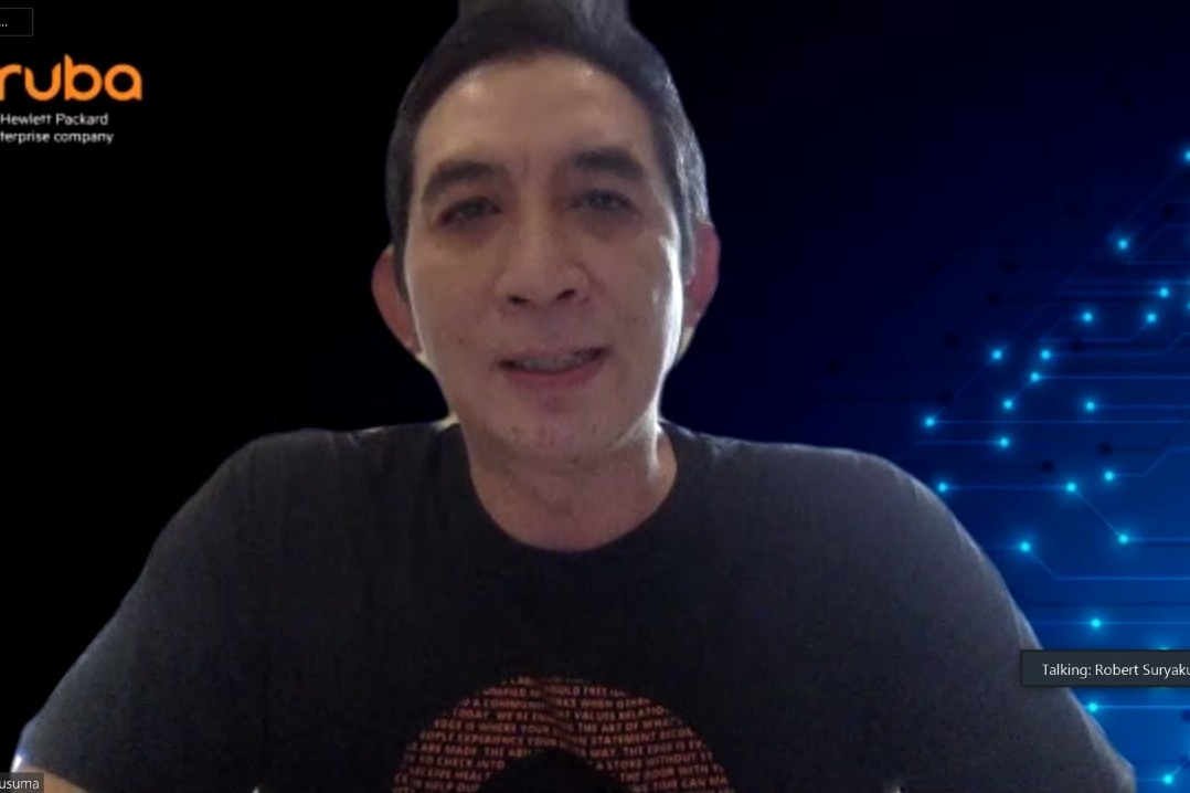 Robert Suryakusuma, Country Manager Indonesia, Aruba, Perusahaan Hewlett-Packard.