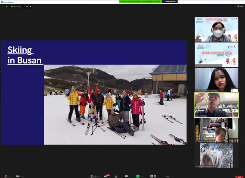 Pelajar Indonesia di Korea Berbagi Cerita Musim Dingin