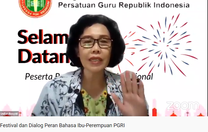 Ketua Umum PGRI, Unifah Rosyidi