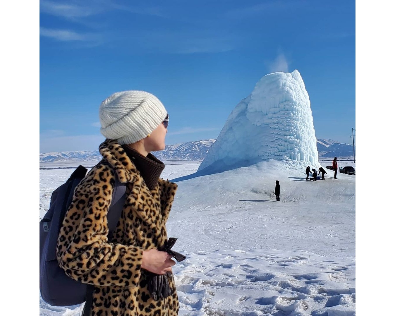 'Gunung es' di Almatu, Kazakhstan 