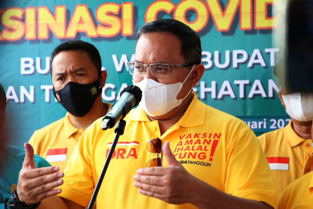 Bupati Muba, Dodi Reza Alex Noerdin.