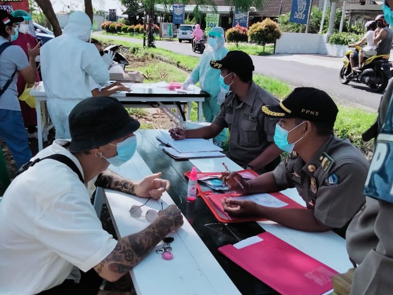 Pelanggar prokes di Badung didominasi Warga Asing