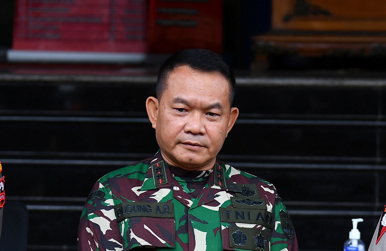 Pangdam Jaya Mayjen TNI Dudung Abdurachman. 