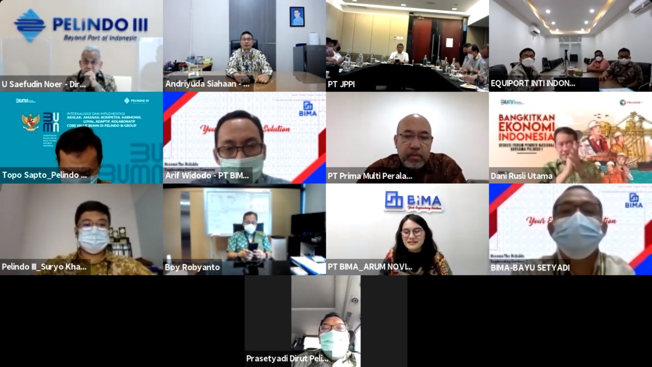 Kolaborasi Anak Cucu Pelindo Tingkatkan Produktivitas Pelayanan