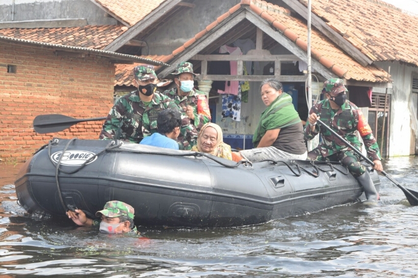 Banjir di pantura Jateng.