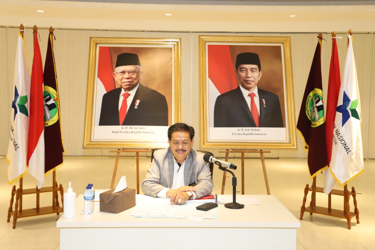 Kepala Perpusnas Muhamamd Syarif Bando