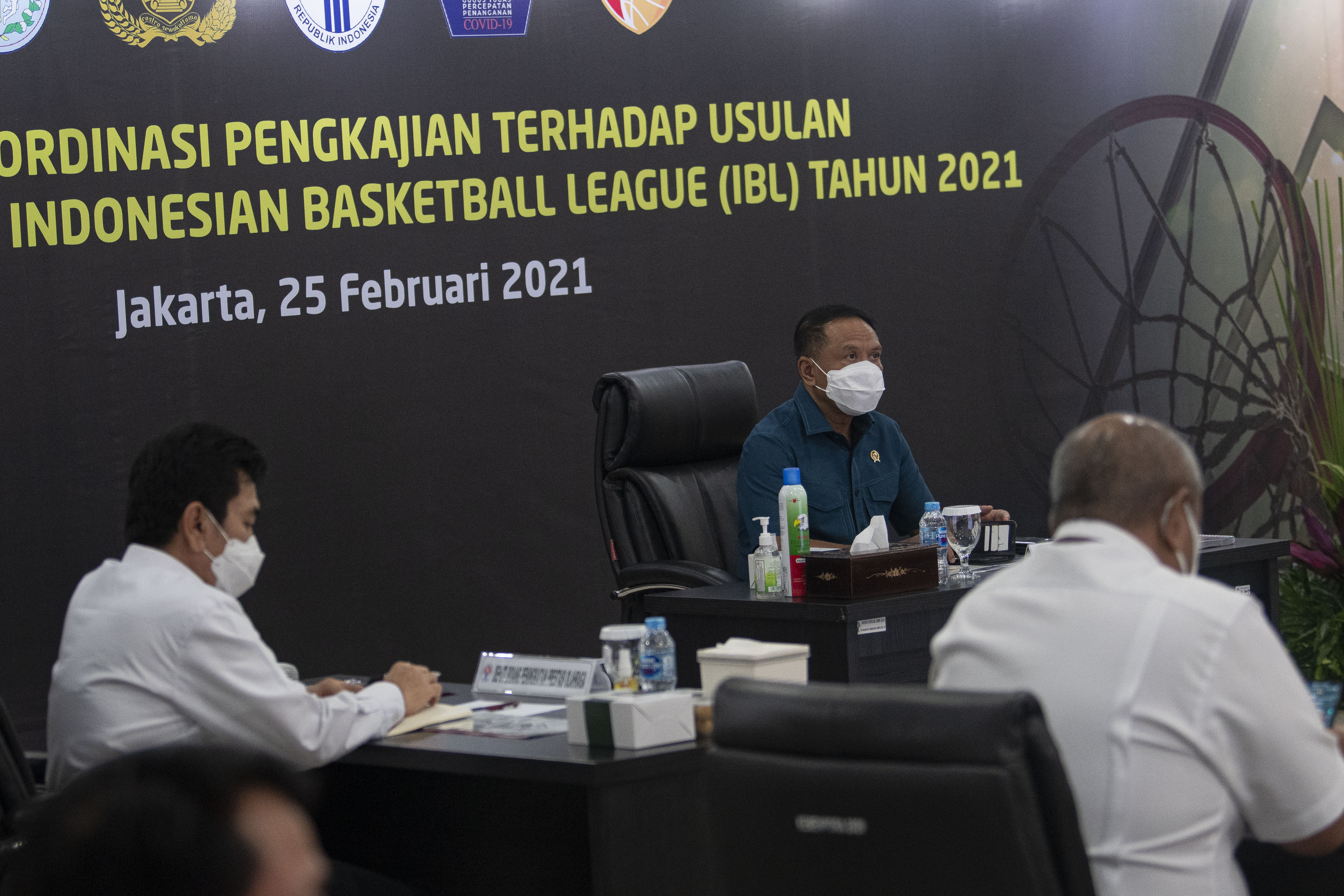 Rapat koordinasi pelaksaan IBL di tengah pandemi