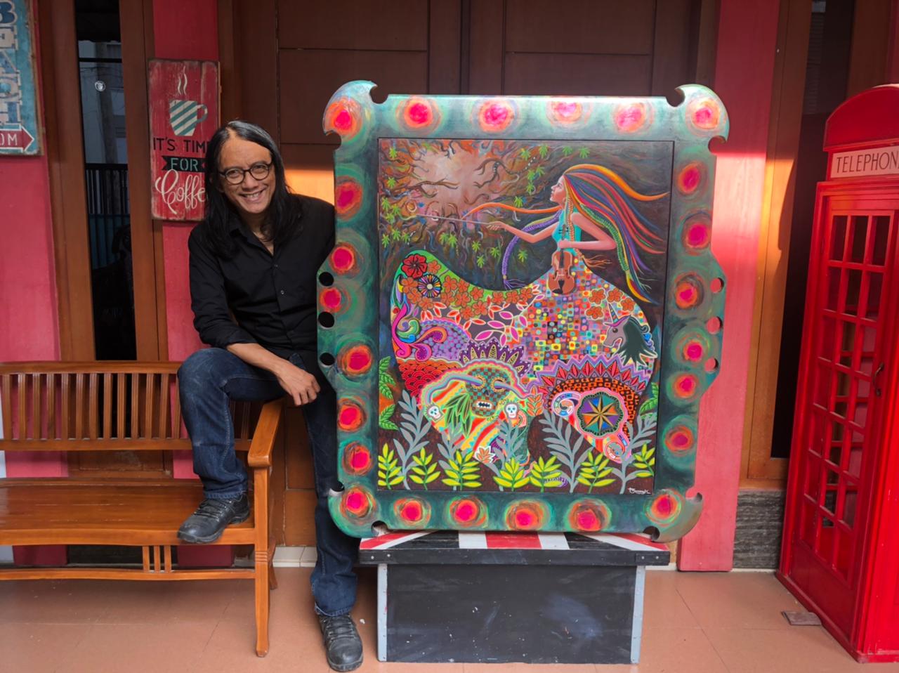 Pameran Virtual Jadi Pilihan Tommy Bertahan di Tengah Pandemi 