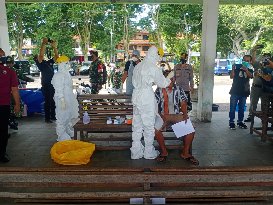 Satgas Covid-19 Gelar Operasi Sekaligus Rapid Test Antigen