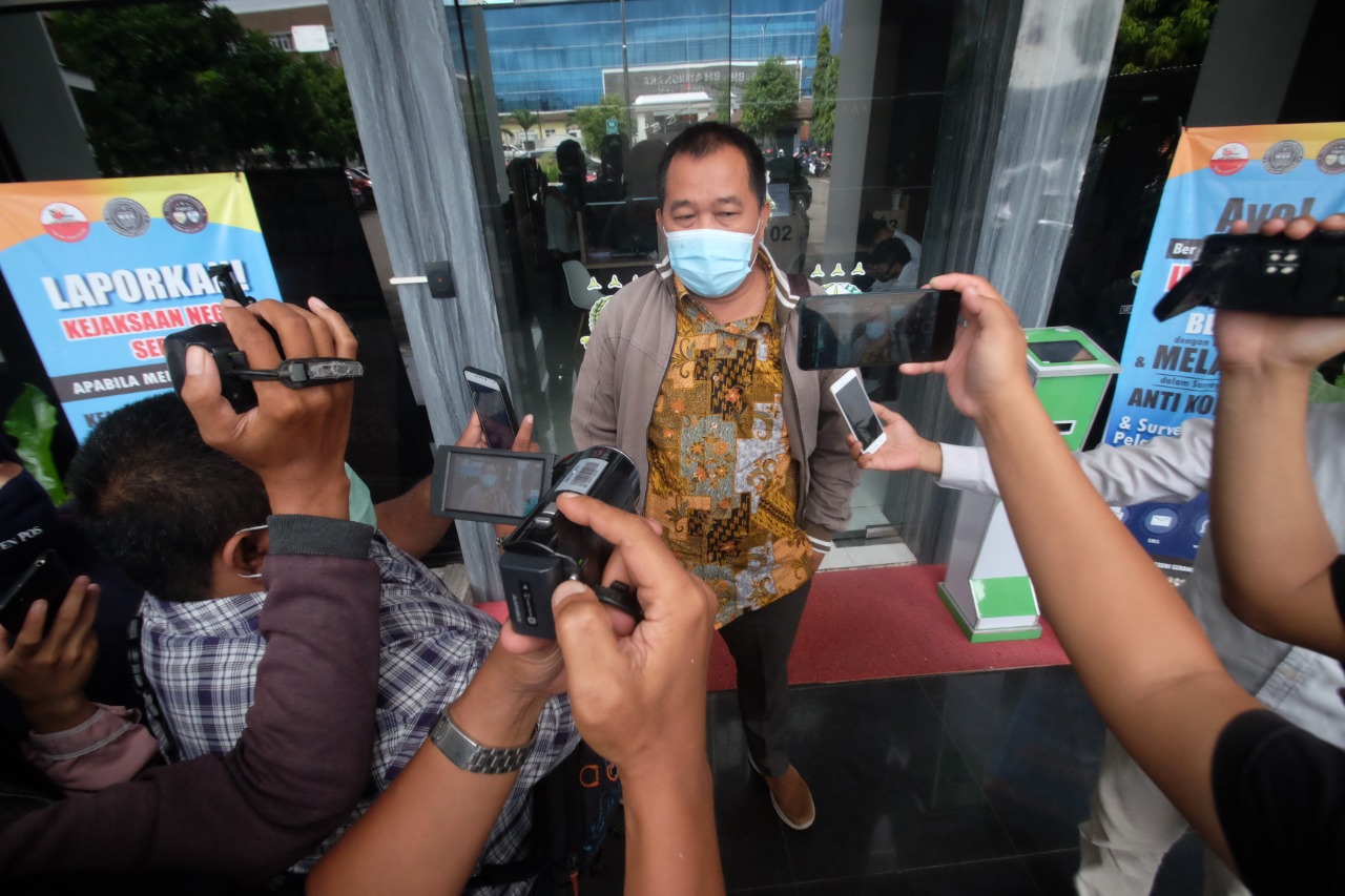  Kordinator Masyarakat Anti Korupsi Indonesia (Maki) Boyamin Saiman.