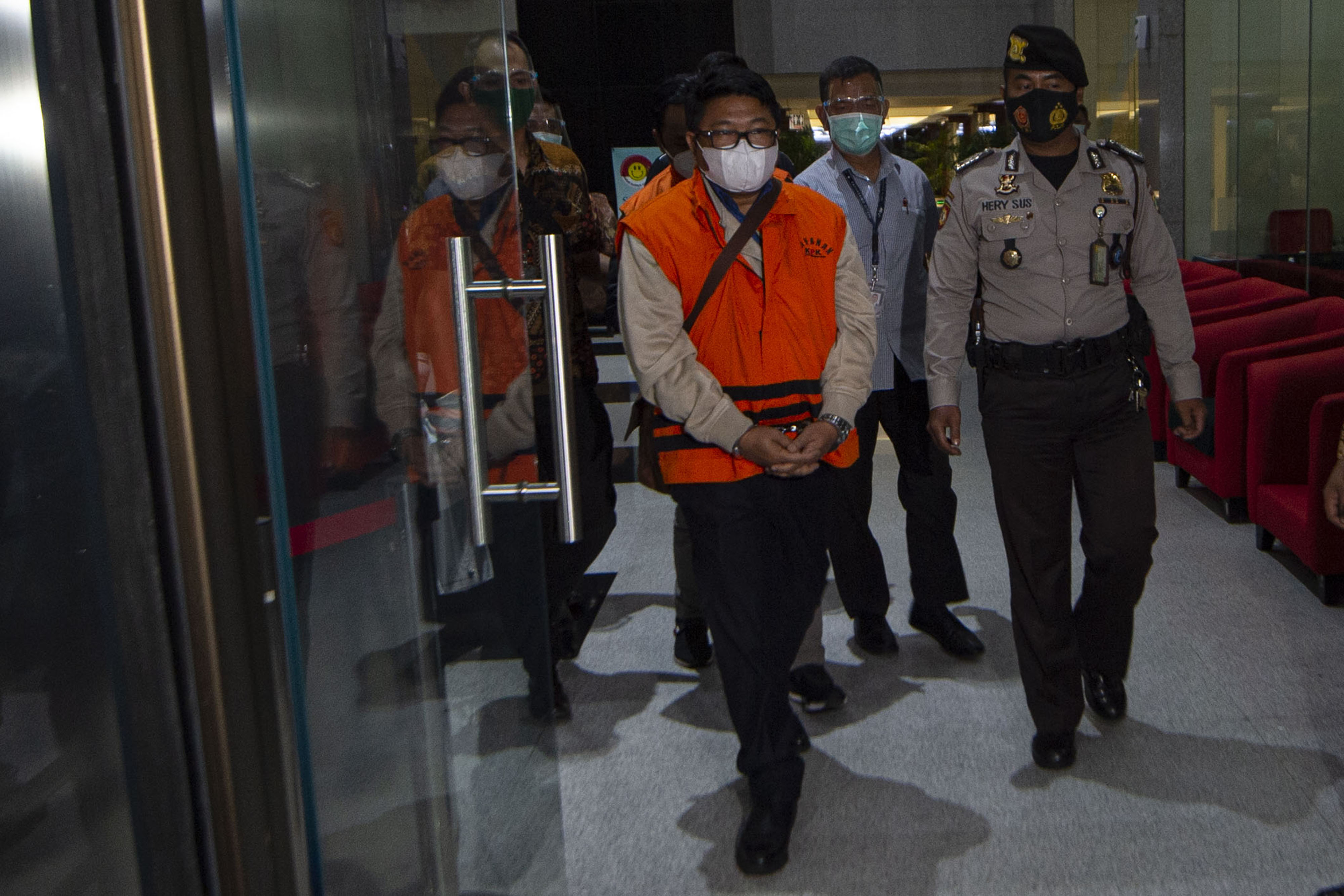 Staf Khusus Edhy Prabowo yang juga tersangka kasus korupsi, Safri Muis