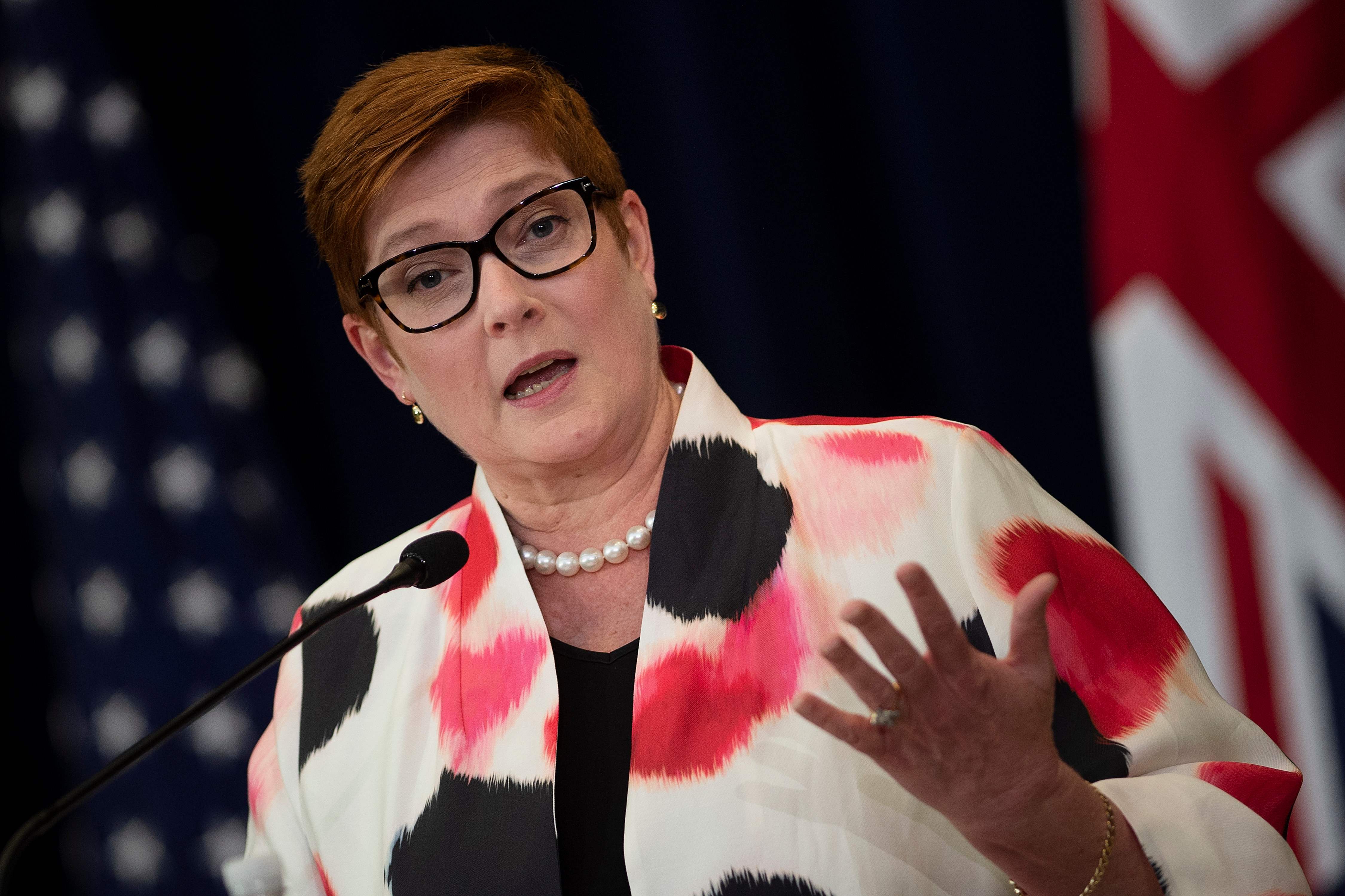 Menteri Luar Negeri Australia Marise Payne