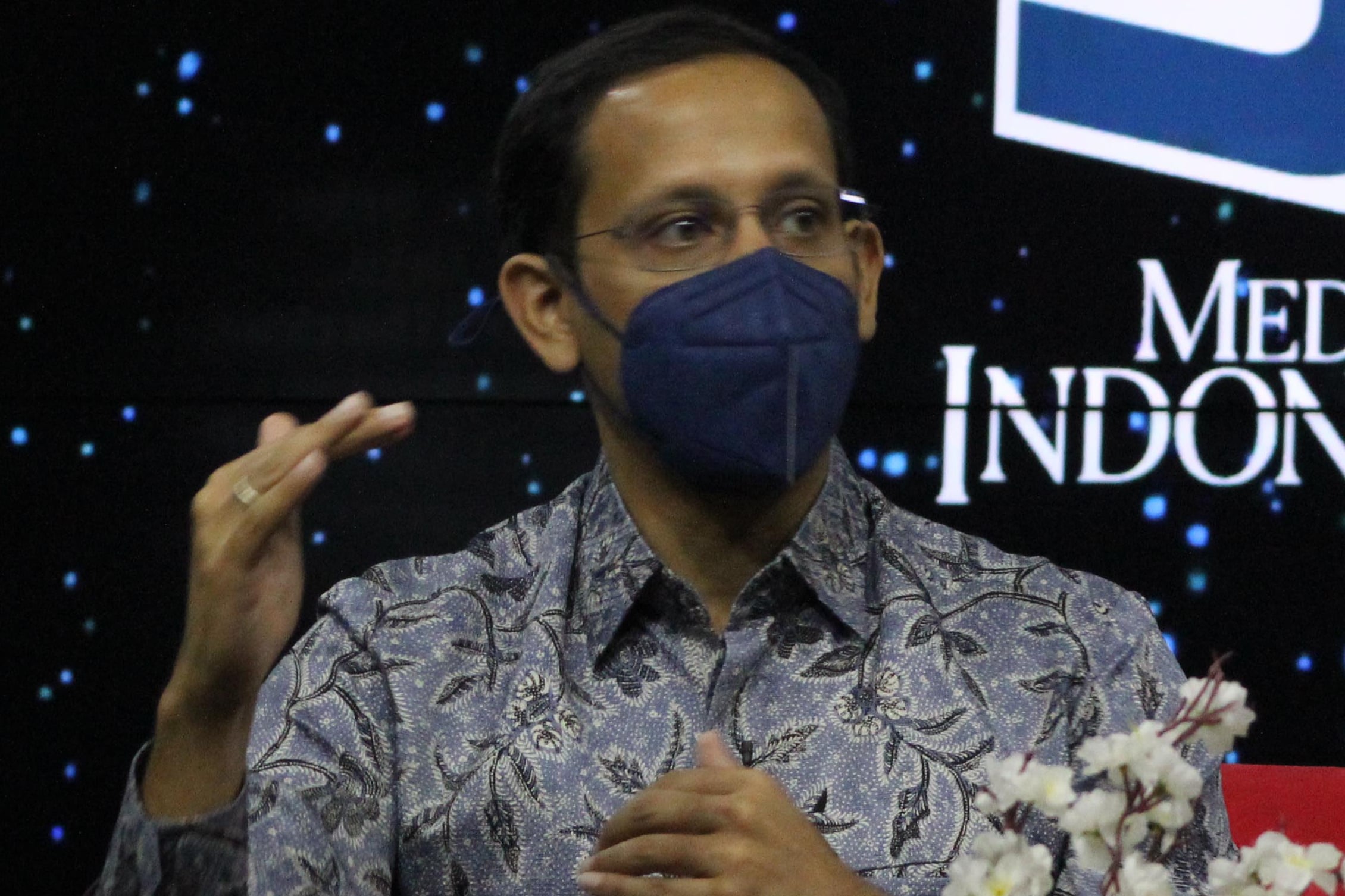 Menteri Pendidikan dan Kebudayaan Nadiem Anwar.