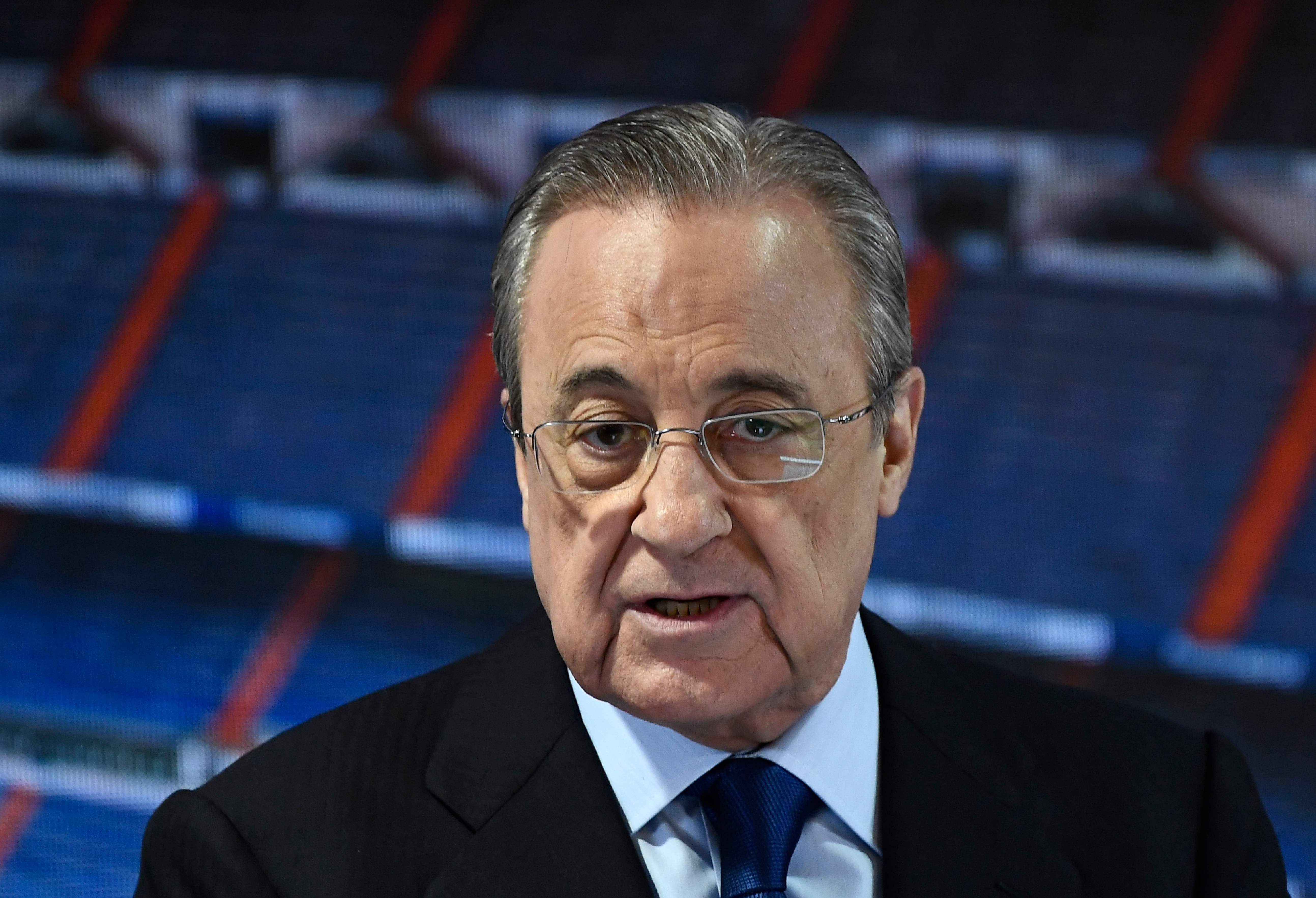 Presiden Real Madrid Florentino Perez