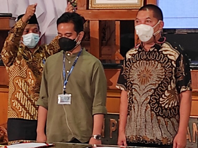 Gladi bersih pelantikan Wali Kota dan Wakil Wali Kota Surakarta