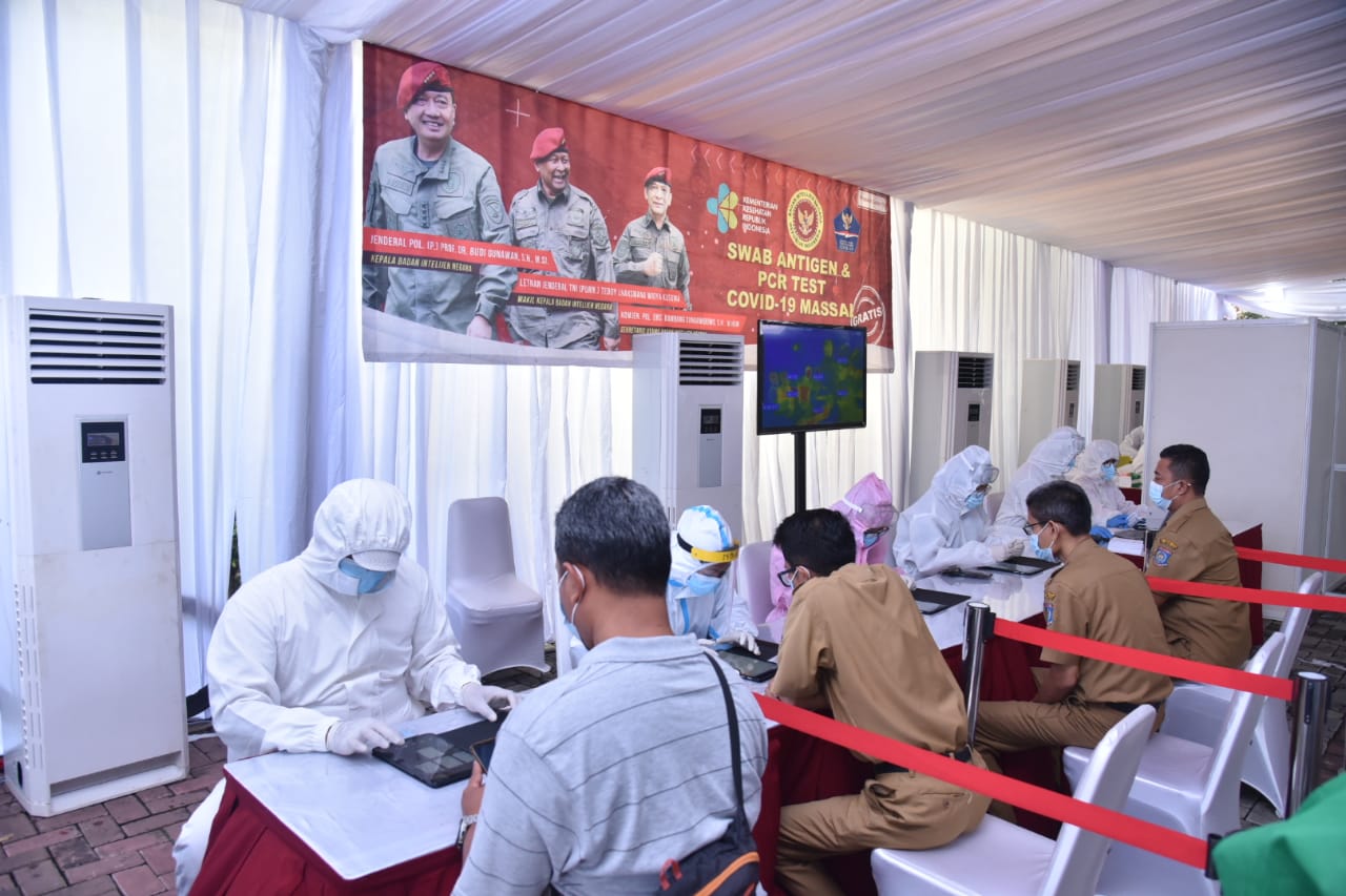 Tes usap yang digelar BIN di Tangsel