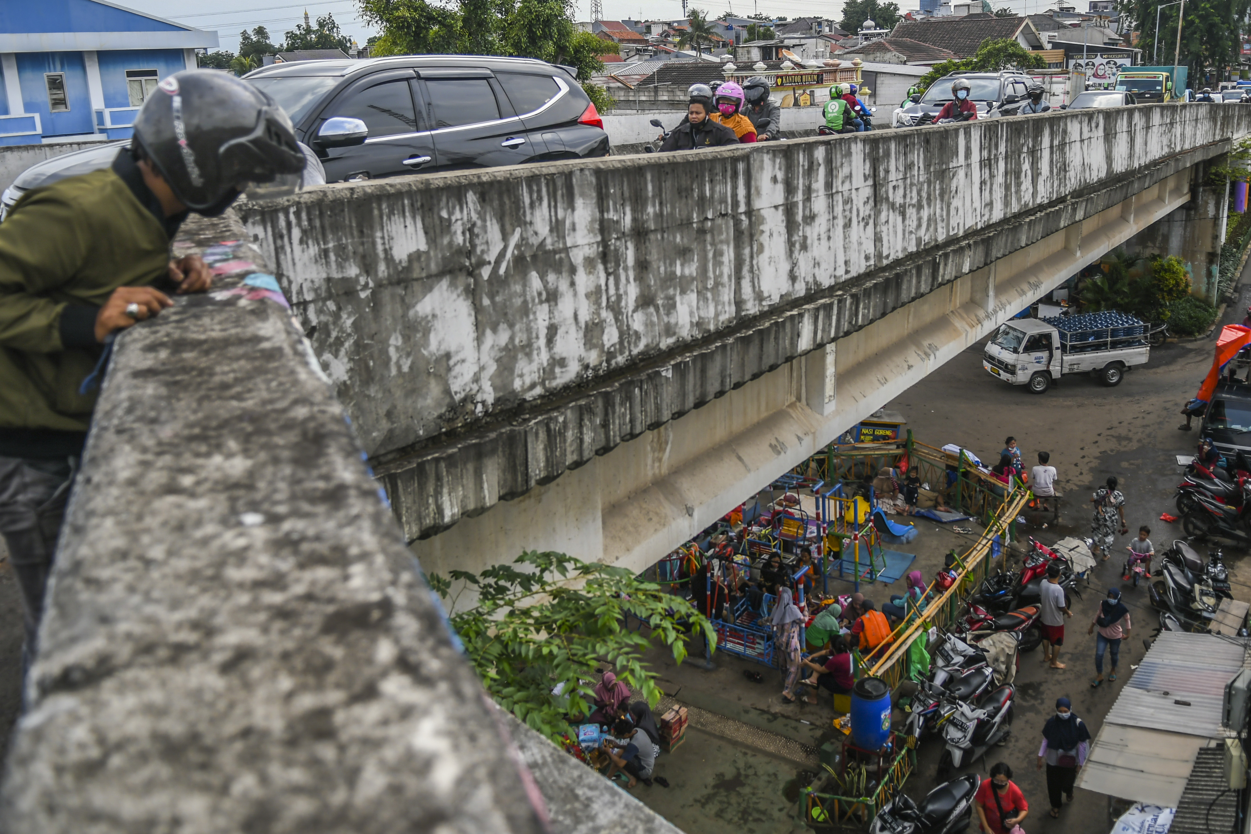 580 Warga Terdampak Banjir di Kampung Melayu Mengungsi