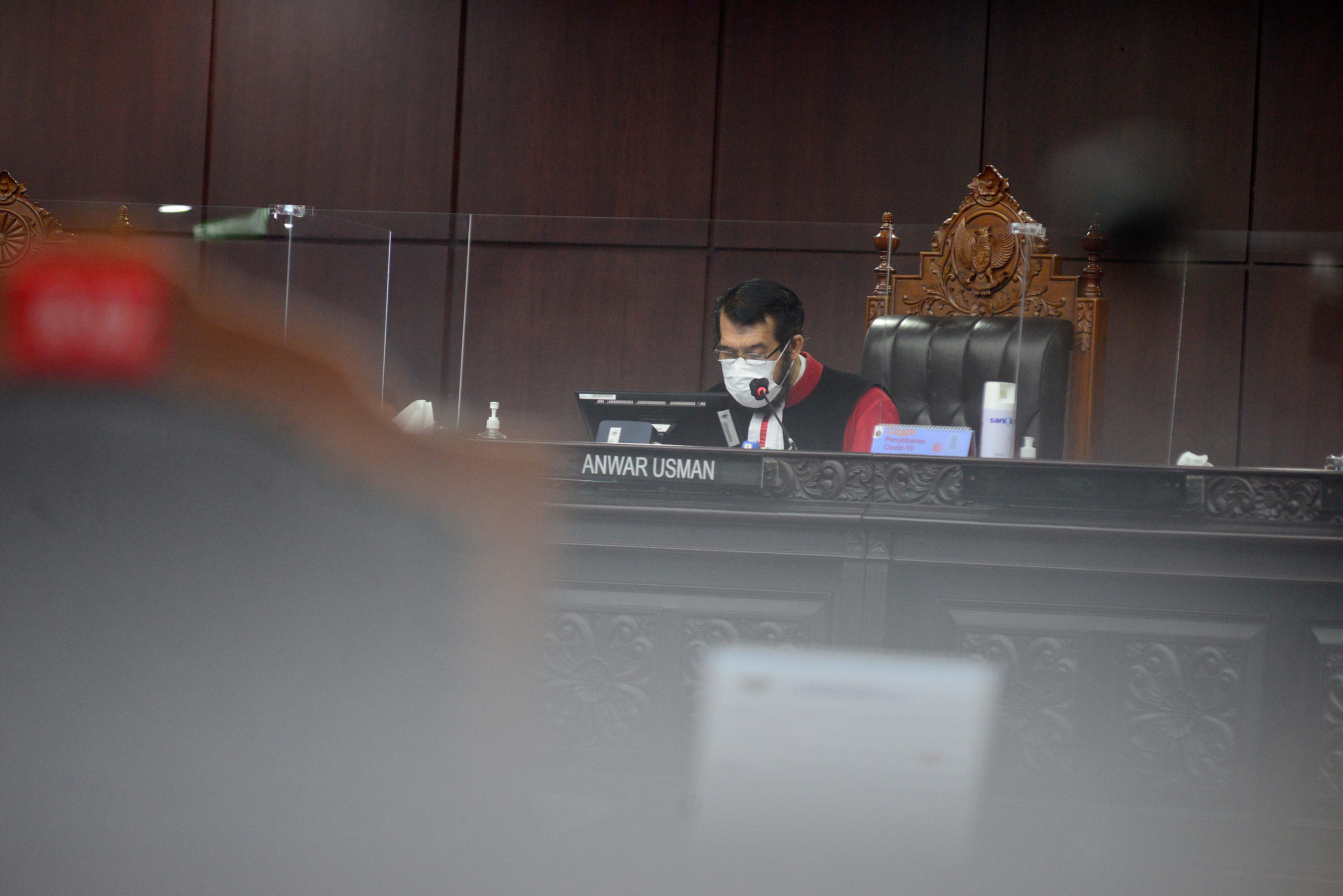 Ketua MK Anwar Usman