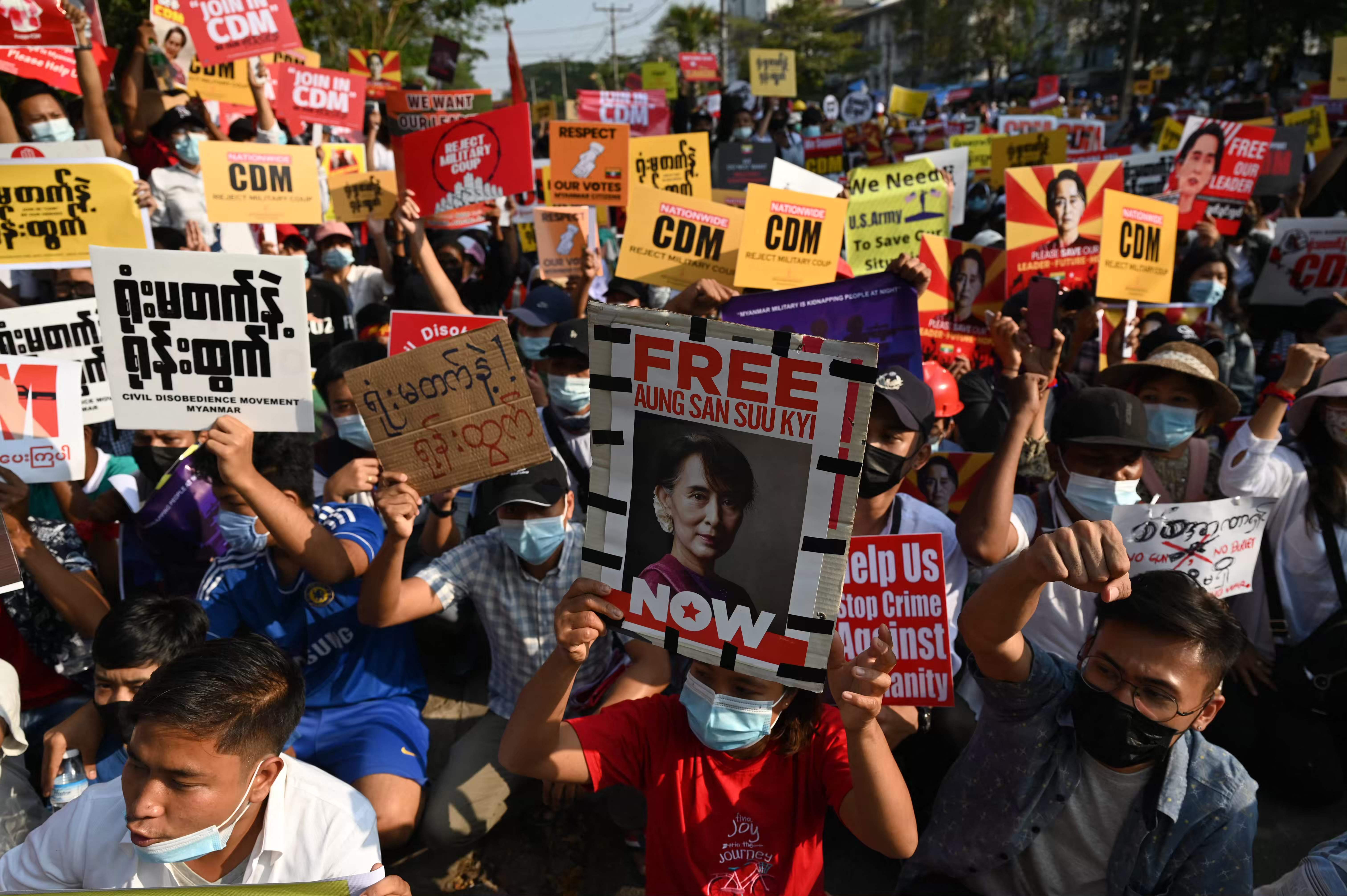 PBB Peringatkan Militer Myanmar tidak Serang Demonstran