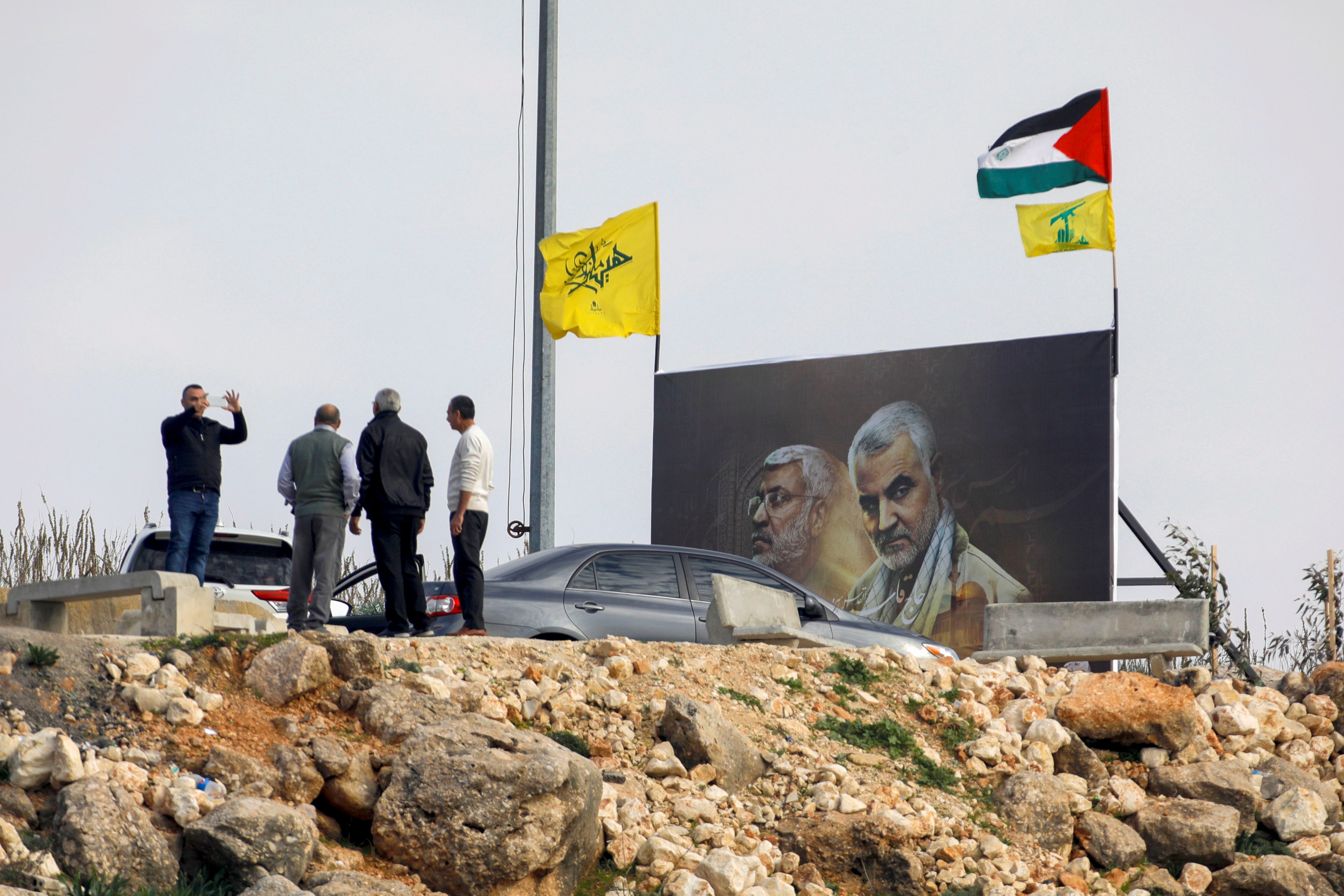 Hizbullah Libanon Tembak Jatuh Drone Israel