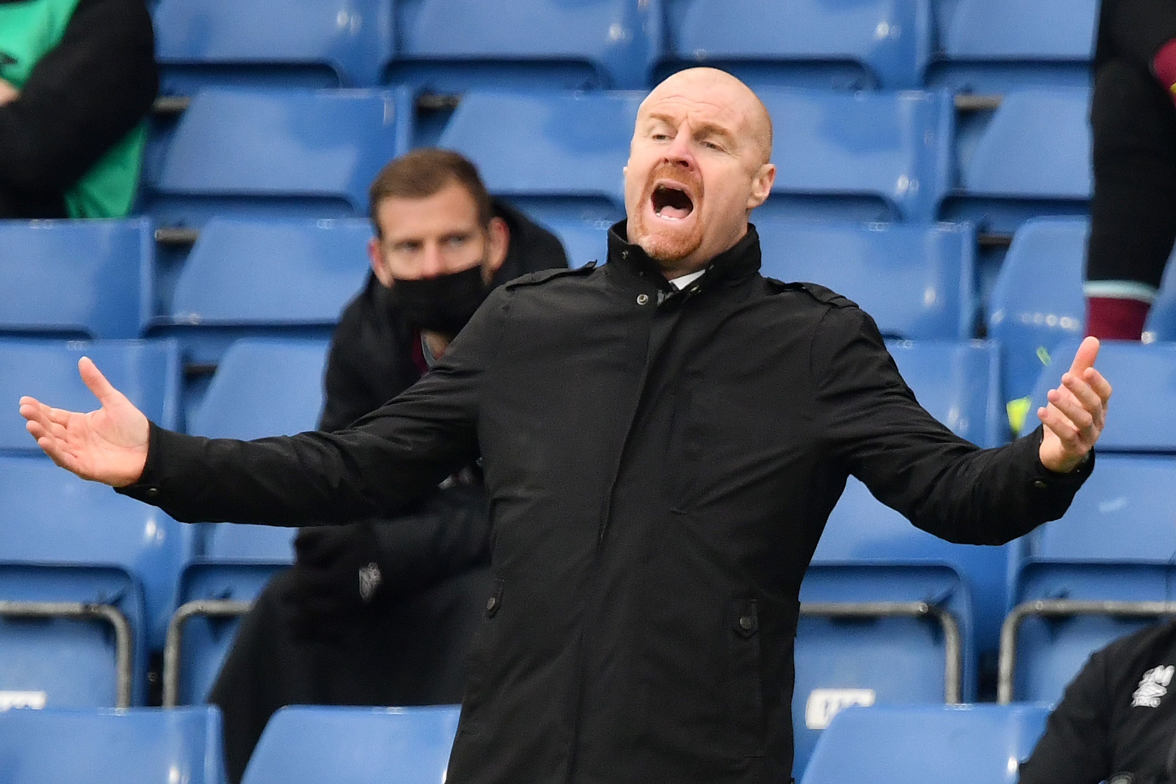 Manajer Burnley Sean Dyche