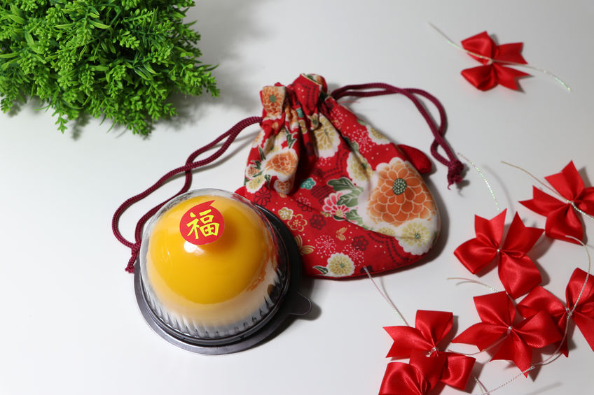 Camilan perayaan tahun baru Imlek. 