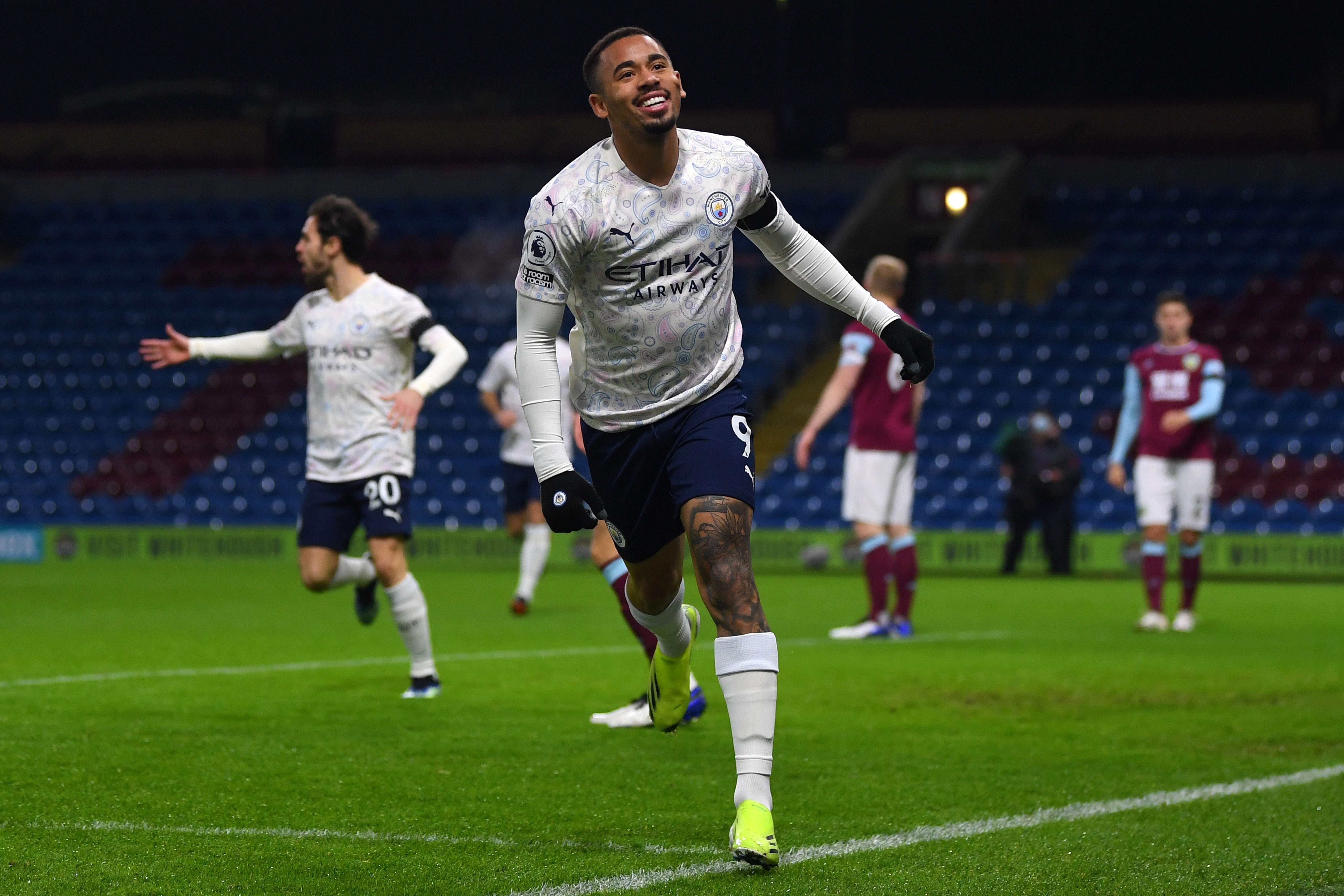 Penyerang Manchester City Gabriel Jesus