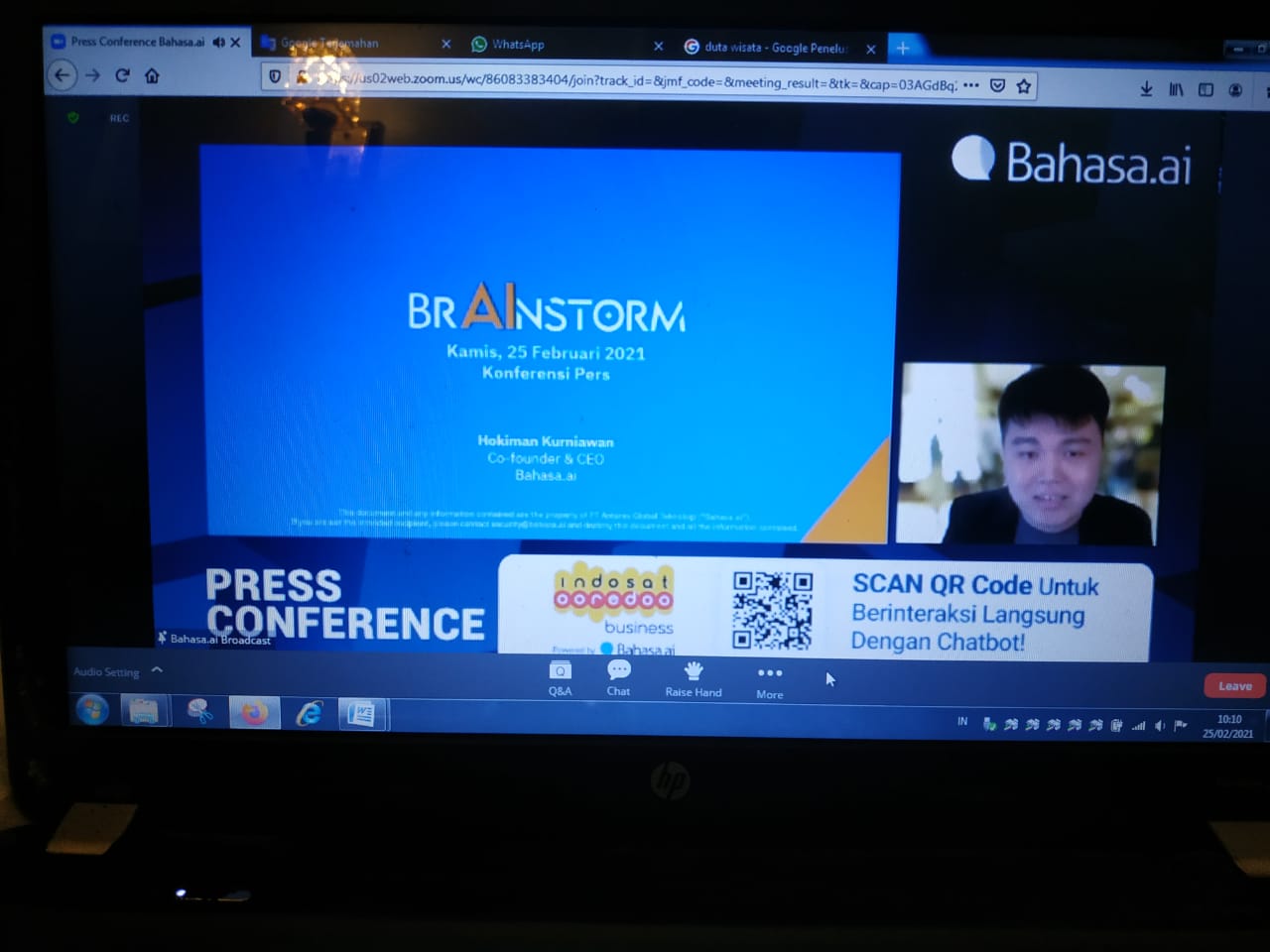 Hokiman Kurniawan, Co-Founder sekaligus CEO Bahasa.ai