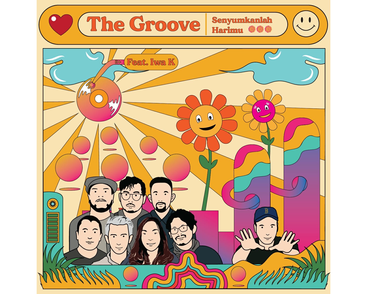 Eksis Lagi, The Groove Kolaborasi Bareng Iwa K