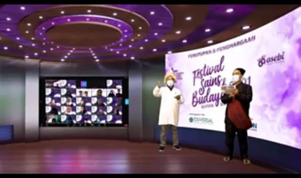`Penuitupan Festival Sains dan Budaya 20201 secara daring