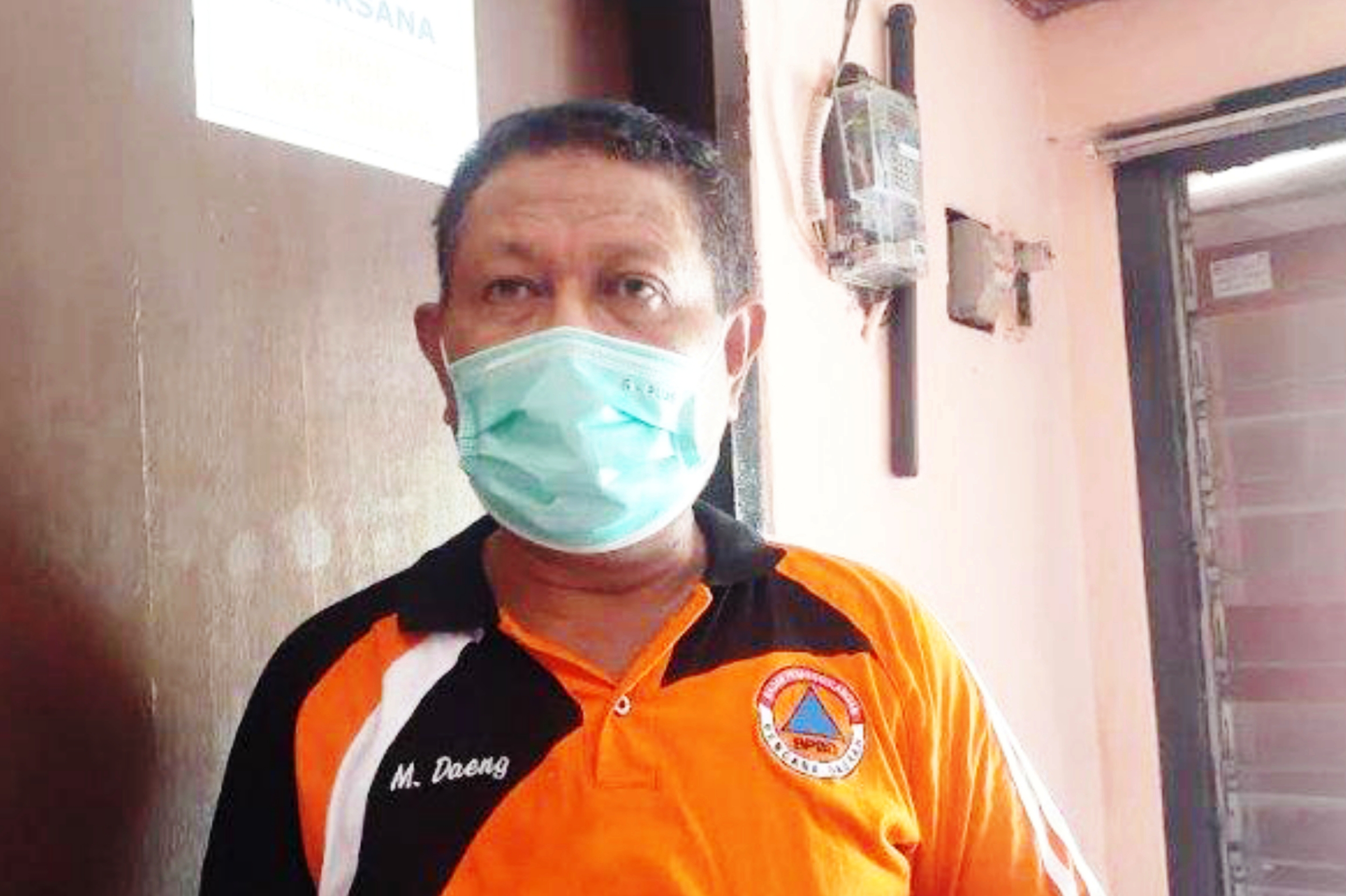 Kepala BPBD Kabupaten Sikka Muhammad Daeng Bakir