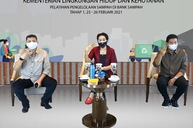  Program kegiatan “E-Learning Pelatihan Pengelolaan Sampah di Bank Sampah”.