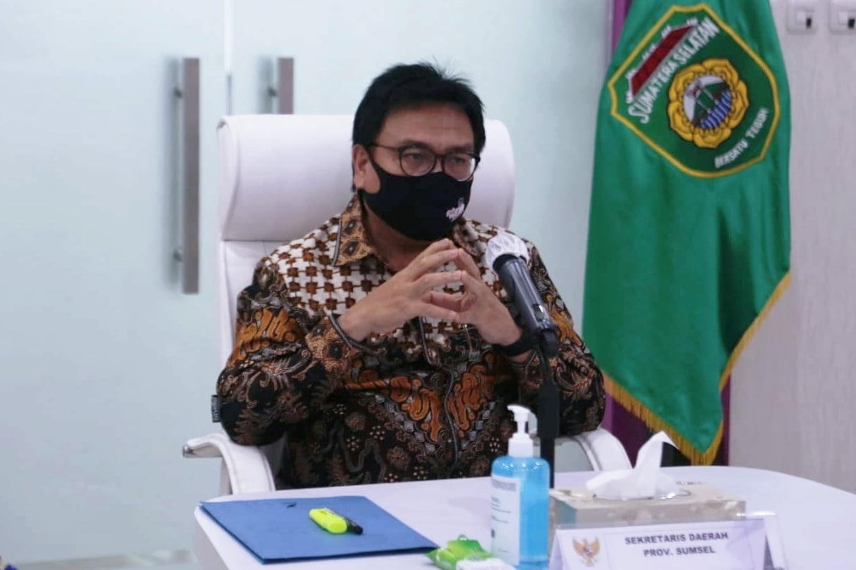 Sekda Sumsel, Nasrun Umar.