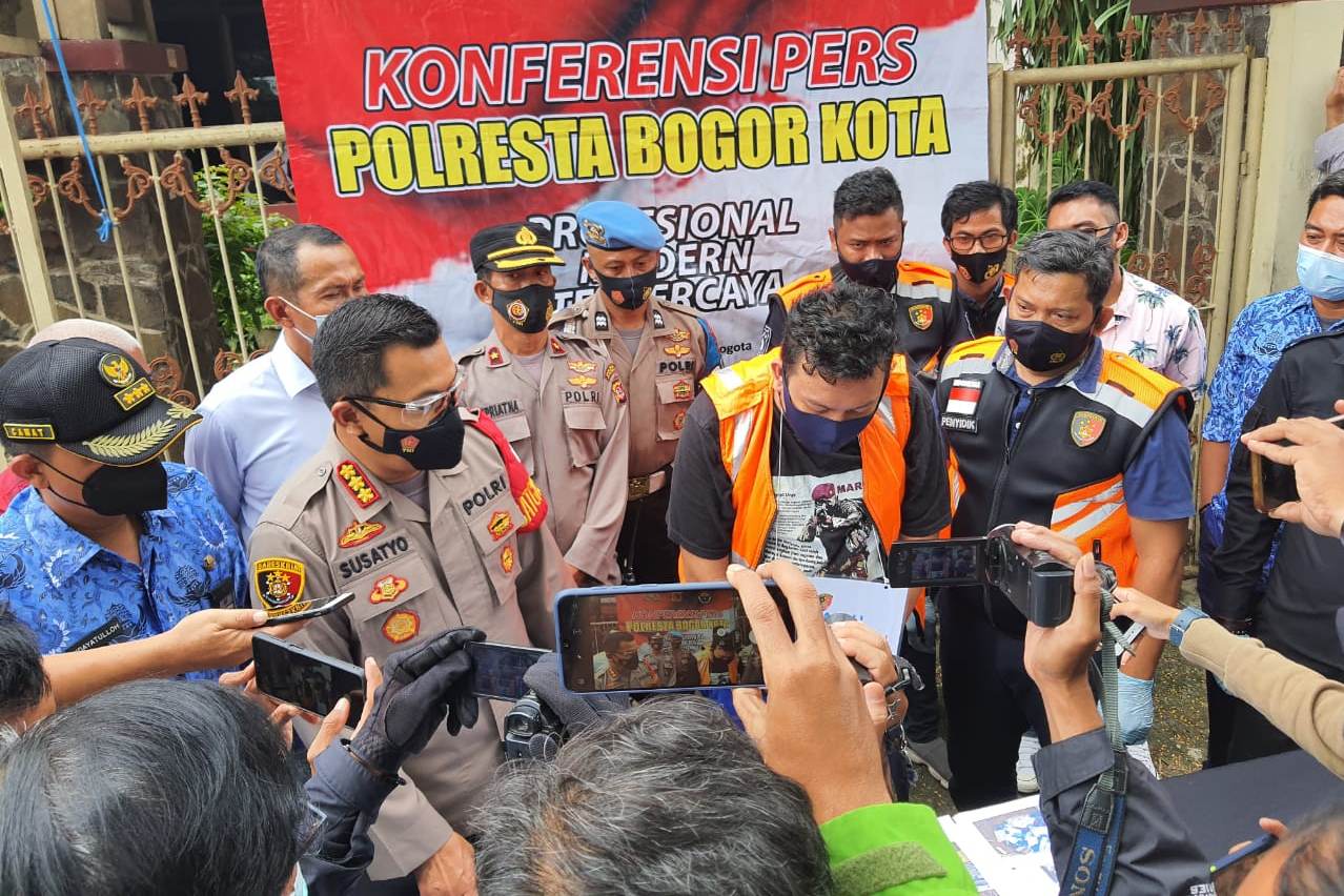 Polresta Bogor Ungkap Kasus Pembuangan Limbah Medis dari Depok