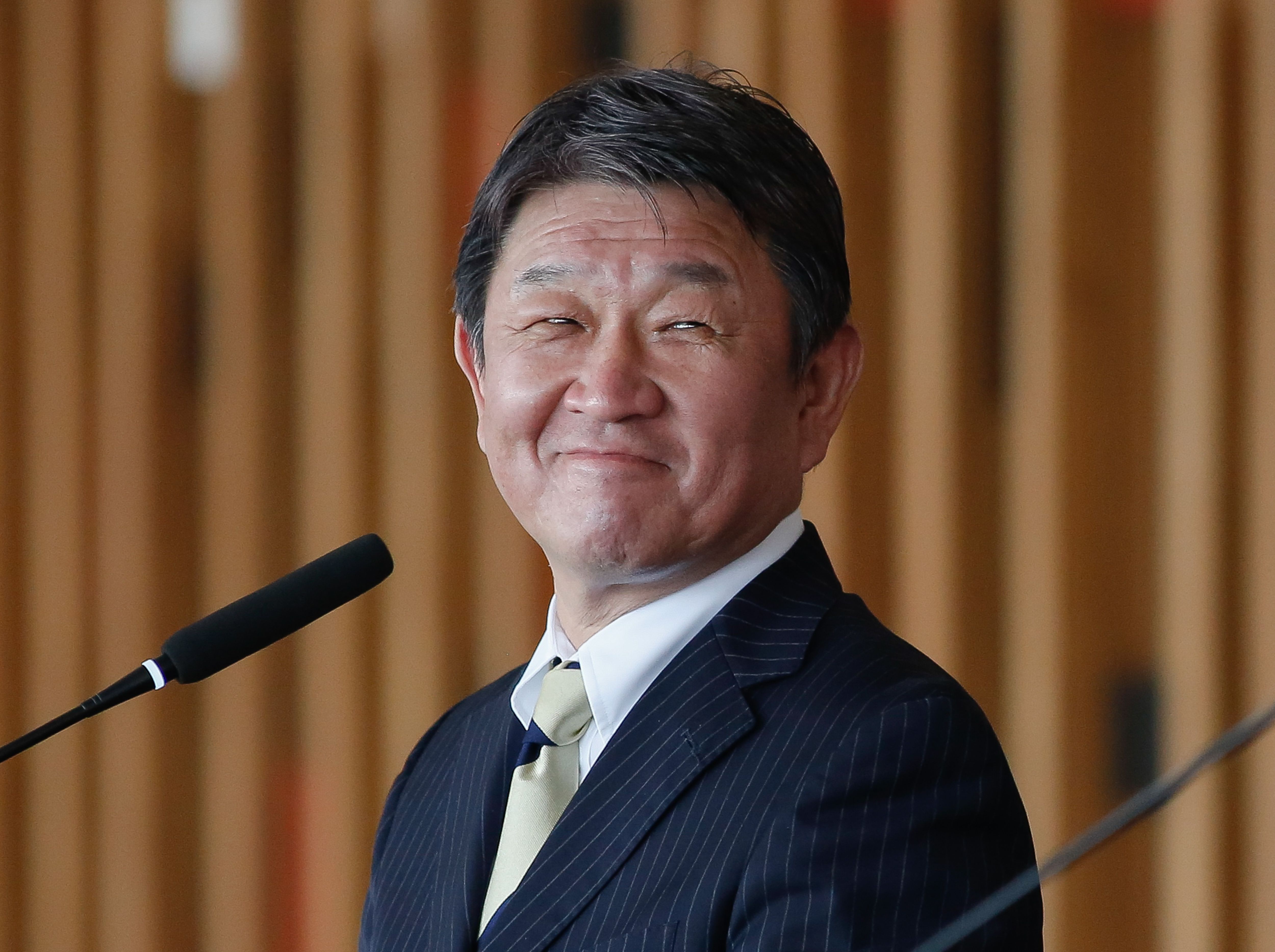 Menteri Luar Negeri Jepang Toshimitsu Motegi 