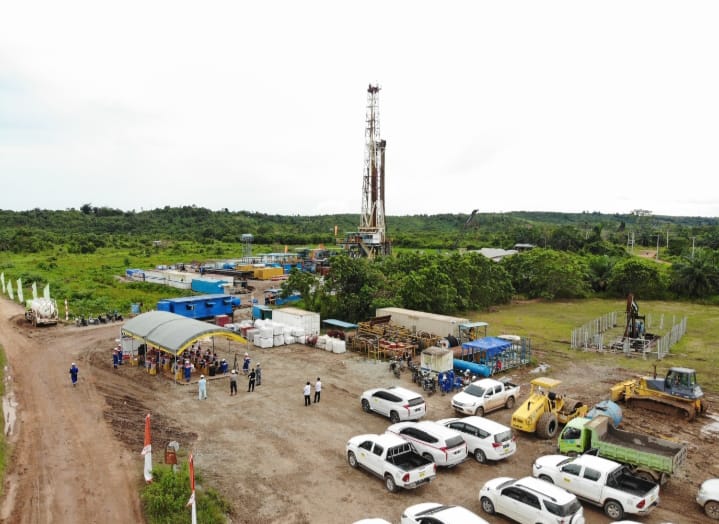 Sumur milik Pertamina EP Asset 5 di Sangata, Kalimantan Timur