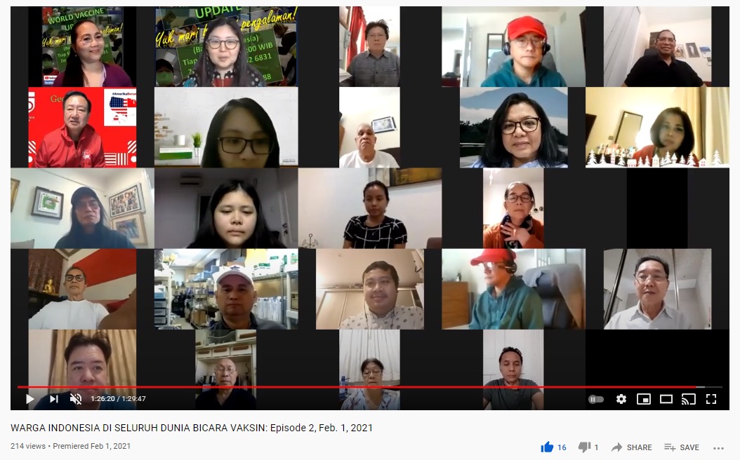 Moderna Hingga Sputnik V, Warga Indonesia di Seluruh Dunia Bicara 