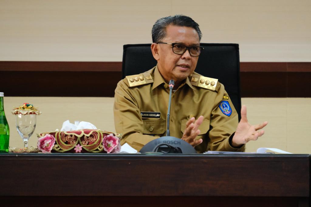 GUBERNUR Sulawesi Selatan Nurdin Abdullah