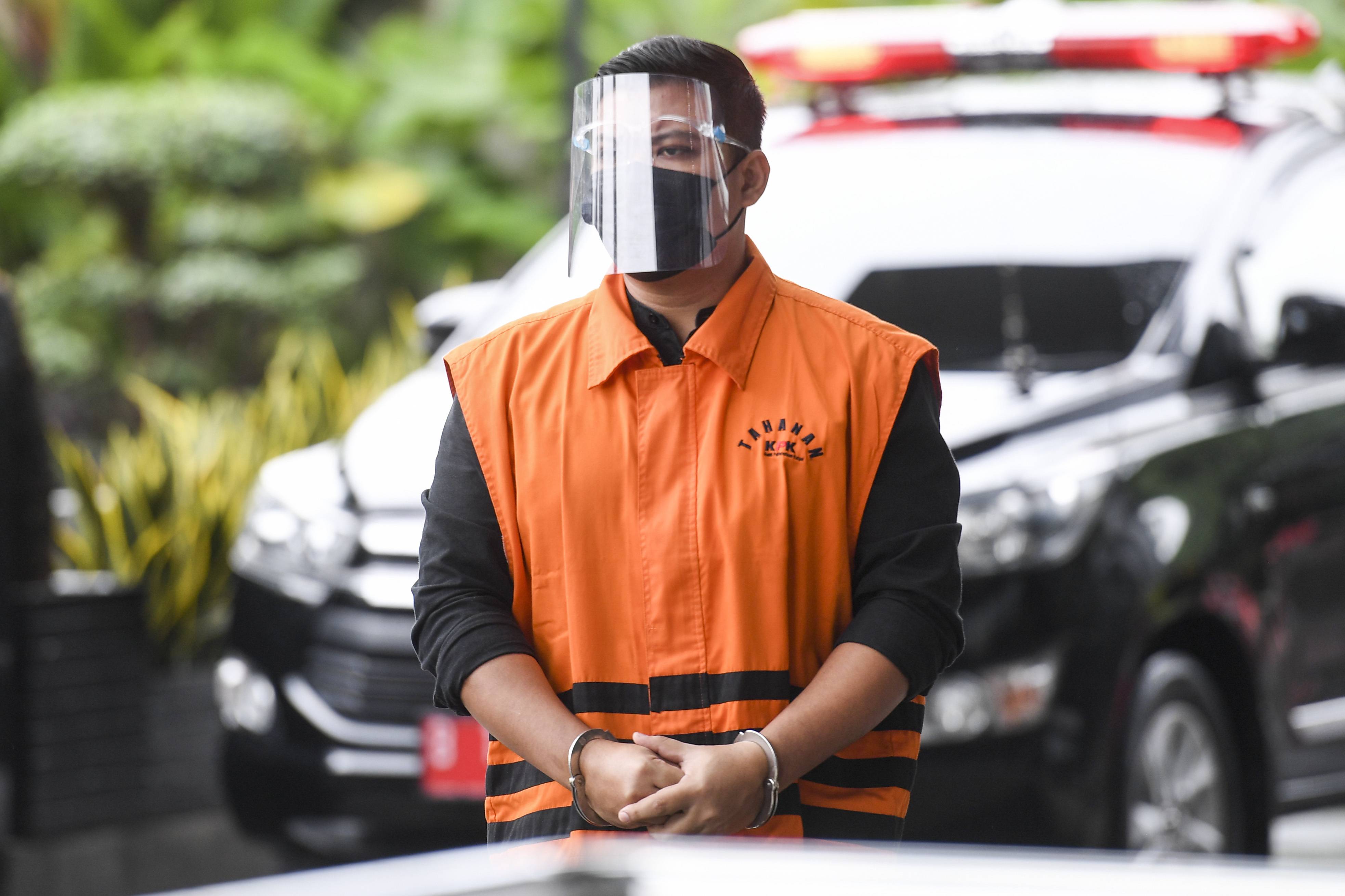 Staf Khusus mantan Menteri KKP Edhy Prabowo Andreau Misanta Pribadi