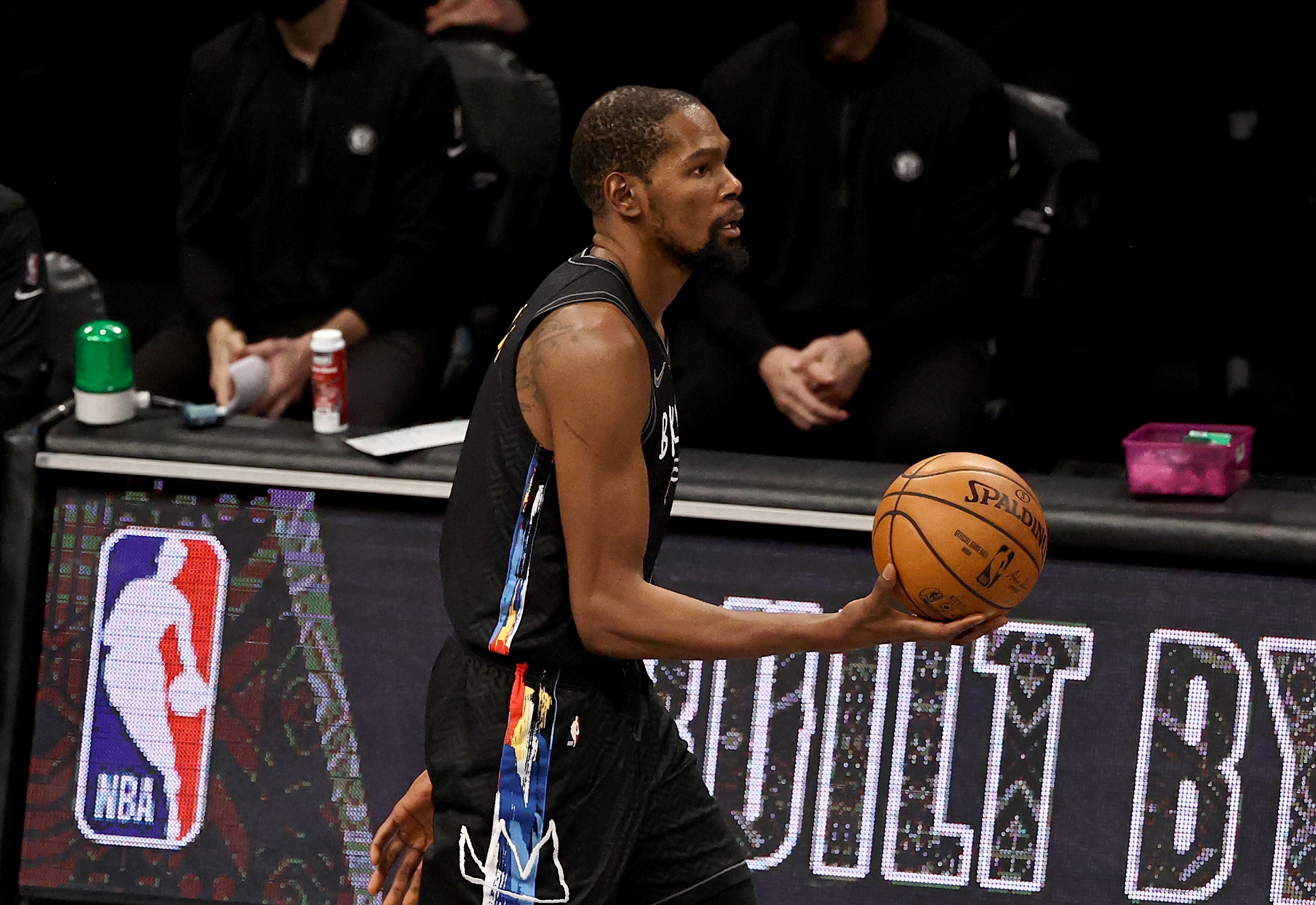 Pemain Brooklyn Nets Kevin Durant