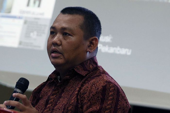 Direktur Eksekutif Southeast Asia Freedom of Expression Network (SAFE Net) Damar Juniarto.