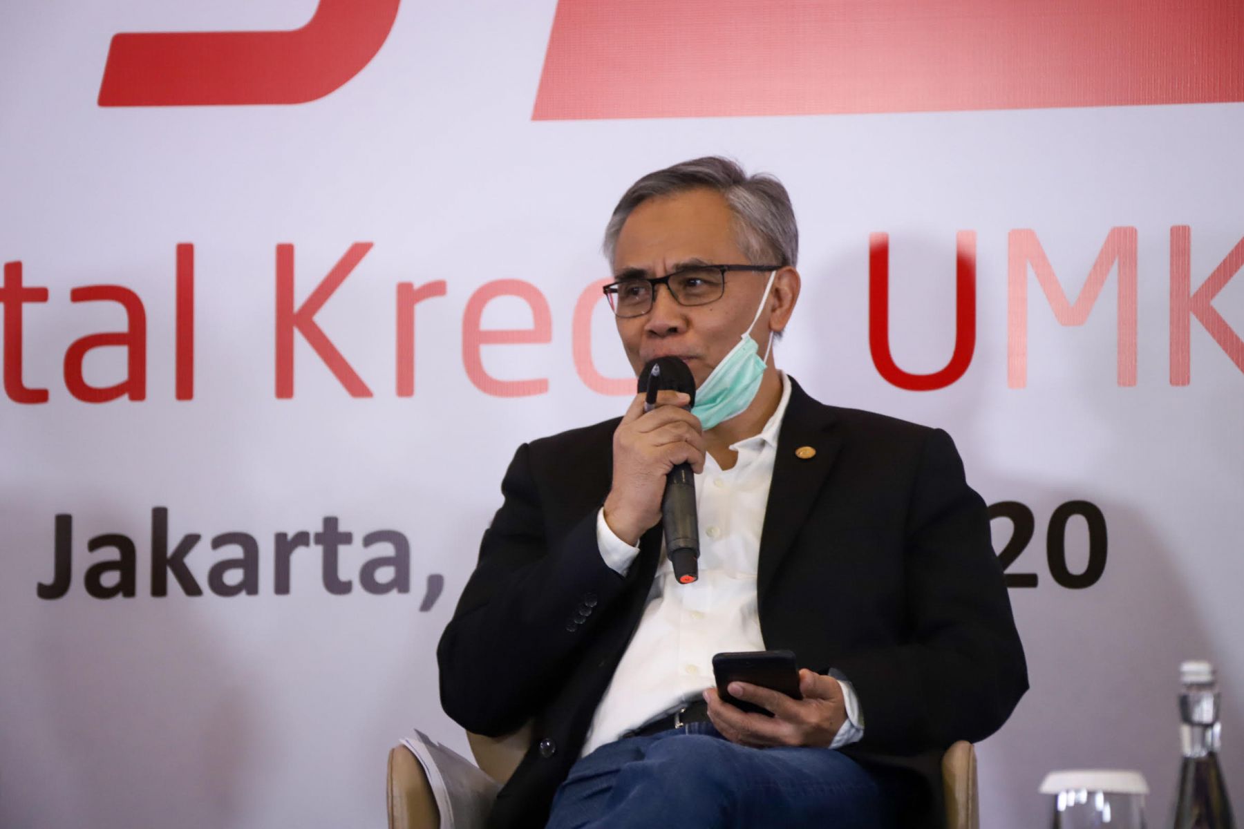 KETUA Dewan Komisioner Otoritas Jasa Keuangan (OJK) Wimboh Santoso